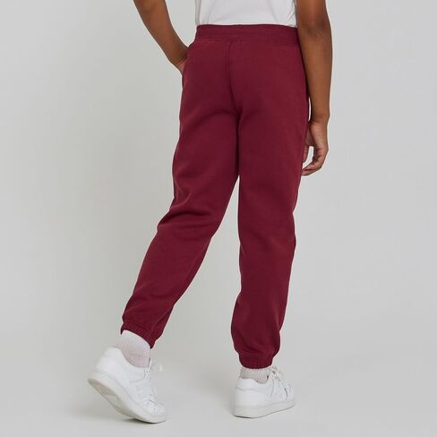 New Balance Boys Royaled Fit Fit Aggers-Kids Soft Cotton Blend Fleece Fleece Ratiatic Pants مع جيوب (حجم 4-20) in Saudi Arabia