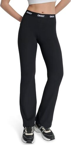 DKNY Women's Wide Leg Compression Yoga Pant in Saudi Arabia