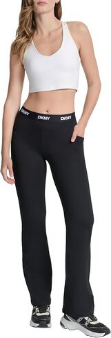 DKNY Women's Wide Leg Compression Yoga Pant in Saudi Arabia