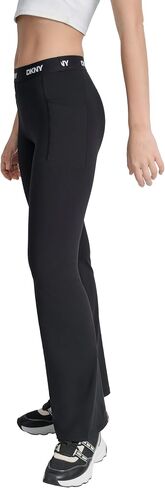 DKNY Women's Wide Leg Compression Yoga Pant in Saudi Arabia