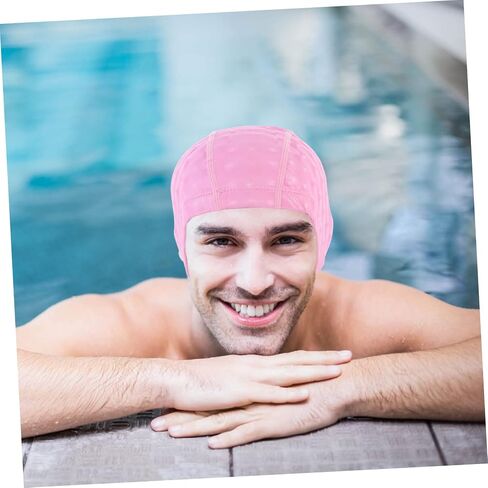 Swimming Cap Reusable Swim Caps Fabric Swimming Hats Pool Cap Swim Hat Bathing Cap Swim Cap for Women in Saudi Arabia