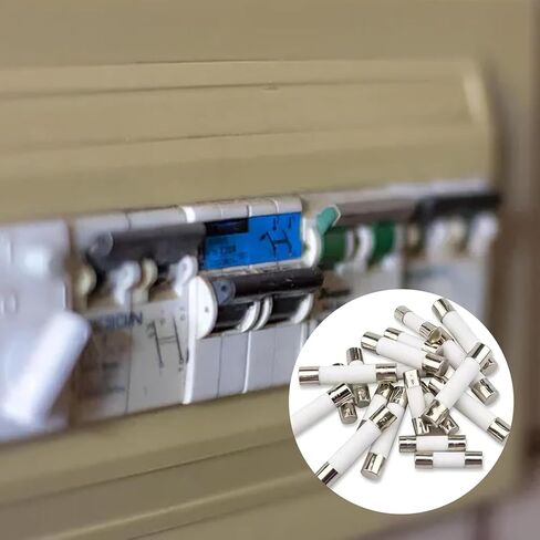 أنبوب الصمامات السيراميك السريعة ، 10 أجزاء من الصمامات أنبوب سيراميك 5 × 20 ملم 3.15A 250V للمقابس in Kuwait