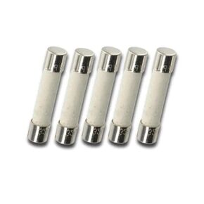 5PCS 1.25A 250V Ceramic Fuse, in Saudi Arabia