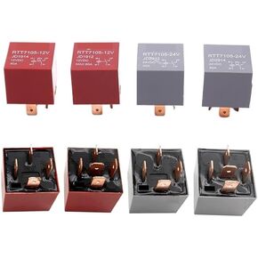 ترحيل مضاد للماء 4/5pin DC 24V 12V 80A ترحيل سيارة أوتوموتيف تابع (رمادي 80A 24V 5PIN) in Kuwait