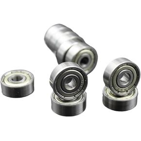 624ZZ 4 * 13 * 5mm 2rs Chrome Steel 624 624Z Metal Sealed Lubricated Deep Groove Ball Bearings 10Pcs in Saudi Arabia