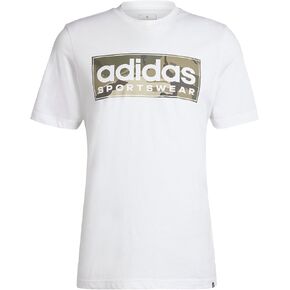 adidas Men's Camouflage Linear Graphic T-Shirt in Saudi Arabia