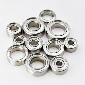 Hybrid Ceramic Ball Bore 2-10mm ZZ Shielded Fishing Reel Bearing 1Pcs(6x12x4mm) in Saudi Arabia