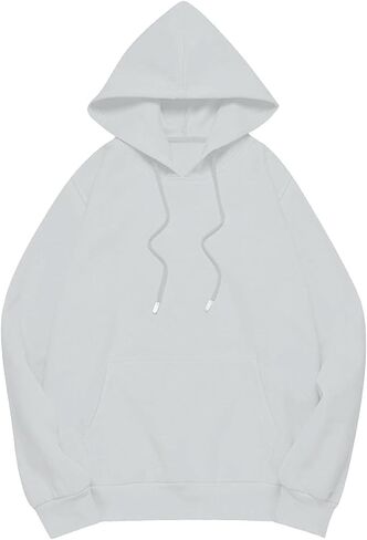Womens Oversized Hoodies Cute Sweatshirts Fleece Hooded Pullover Tops Sweaters Casual Comfy Fall Fashion Outfits Clothes in Saudi Arabia
