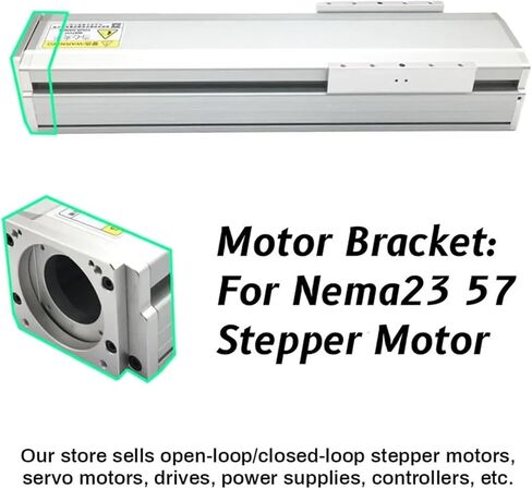 125mm Width Fully Enclosed Sliding Table Linear Guide Stage Dust Cover X Y Z Axis Actuator Module SFU2005 160KG Load(Horizontal Dispaly) in Saudi Arabia