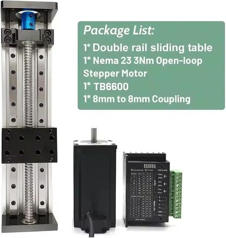 طاولة محرك محرك خطية خطية طاولة منزلق SFU1605 NEMA23 TABLE TABLE TABLE GIDEN in Saudi Arabia