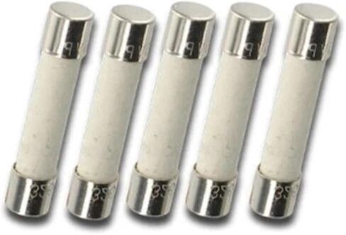5pcs T1.25a 250V الصمامات الخزفية in Kuwait