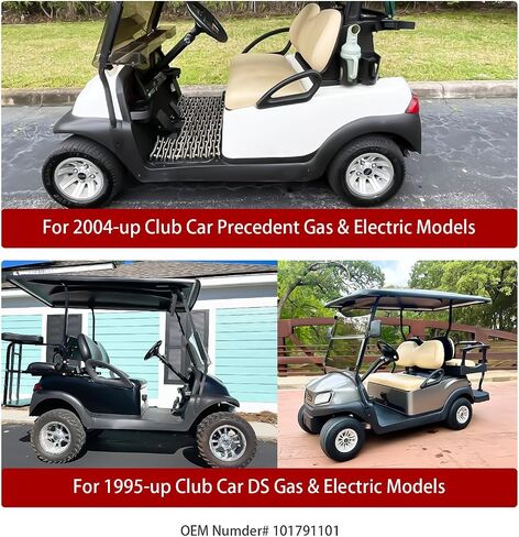 Lostar Golf Cart Brake Drum Hub Assembly لسيارات النادي ، محور الفرامل الخلفي متوافق مع عام 1995 DS 2004-UP-UP Precedent Gas & Electric يحل محل 101791101-2pack in Saudi Arabia