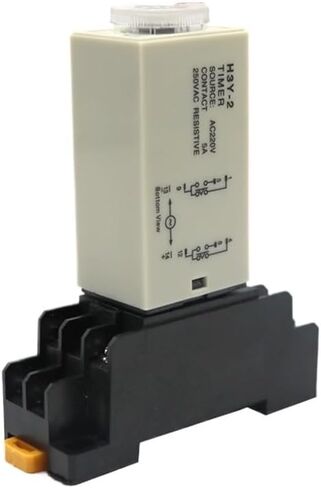 تأخير توقيت H3Y-2 DC12V DC24V DC36V مع مقبس الأساس الطاقة على تأخير مقبض دوار DPDT 0-60MIN توقيت توقيت توقيت (الجهد DC 24V ، 0-30 دقيقة) in Saudi Arabia