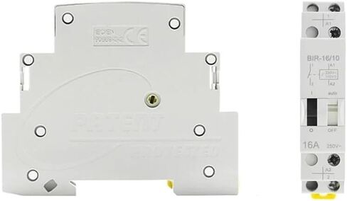Dual Voltage Relay 16A AC230V DC110V 24V for Household Impulse Electric Pulse Auto Control Lighting Circuit Applications(AC230V - DC110V) in Saudi Arabia
