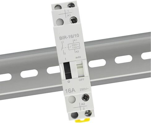 Dual Voltage Relay 16A AC230V DC110V 24V for Household Impulse Electric Pulse Auto Control Lighting Circuit Applications(AC230V - DC110V) in Saudi Arabia
