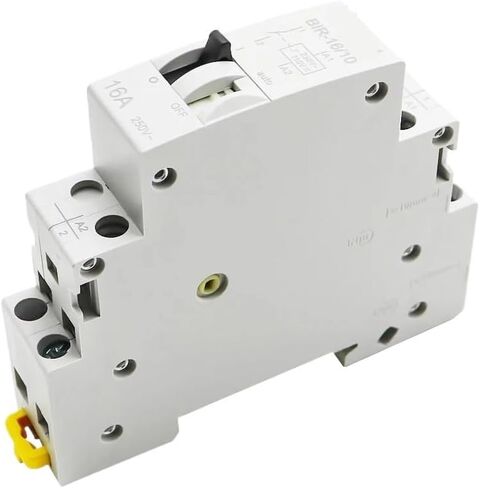 Dual Voltage Relay 16A AC230V DC110V 24V for Household Impulse Electric Pulse Auto Control Lighting Circuit Applications(AC230V - DC110V) in Saudi Arabia