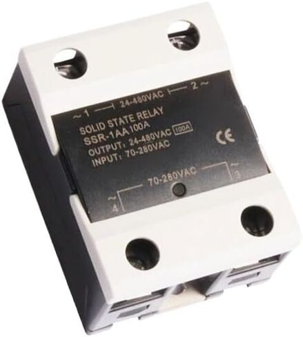 تغطية Flip Solid State Relay AC 70-280V Control AC 24-480V Easy Install 10A 25A 40A 60A 80A 100A 120A STRONGER LOAD STIPRY SSR (SSR-1AA25A) in Saudi Arabia