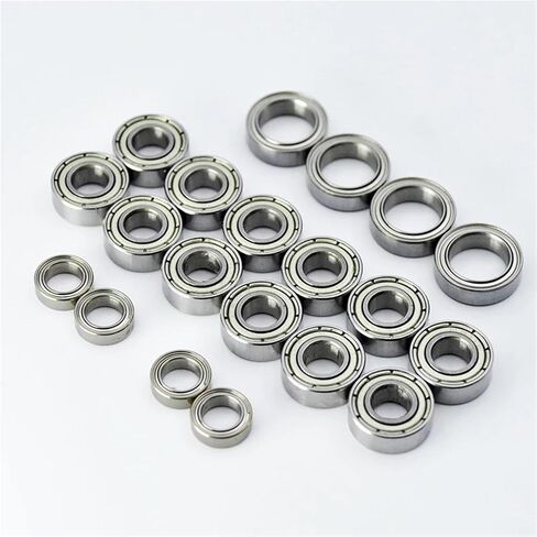مجموعة مجموعة TT01 TT-01 TT01E TT01D TT02B 1/10 RC CAR Bearings 20pcs in Saudi Arabia