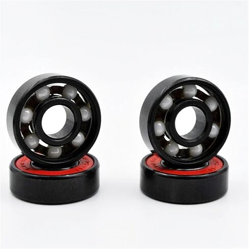 608 2RS Hybrid Ceramic Ball Bearing 8 * 22 * 7mm Roller Skate Skateboard Wheel 4Pcs in Saudi Arabia