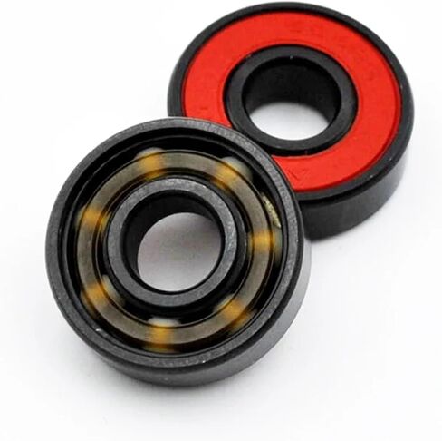 608 2RS Hybrid Ceramic Ball Bearing 8 * 22 * 7mm Roller Skate Skateboard Wheel 4Pcs in Saudi Arabia