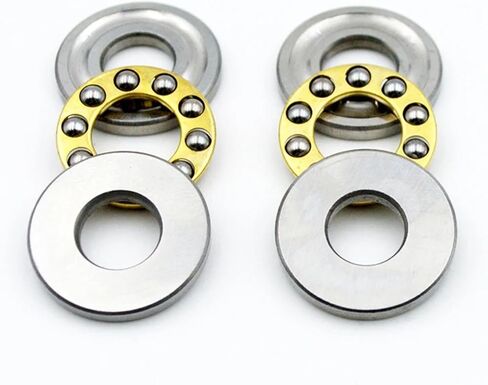 Thrust Ball Bearing F6 12M F8-22M F8-14M F8 16M F10-17M F12-21M 5Pcs(F10-18M 10x18x5.5mm) in Saudi Arabia