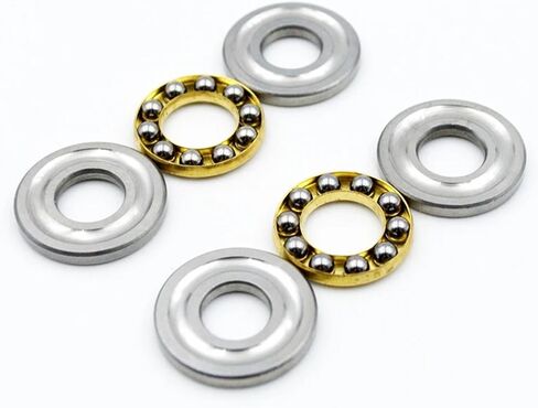 Thrust Ball Bearing F6 12M F8-22M F8-14M F8 16M F10-17M F12-21M 5Pcs(F10-18M 10x18x5.5mm) in Saudi Arabia