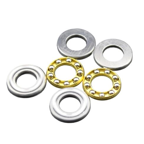 F5-10M F5 10M Thrust Ball 5x12x4mm القطر الداخلي 5 مم محامل الكرة المحورية 2/10pcs (10pcs) in Kuwait