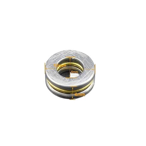 F5-10M F5 10M Thrust Ball 5x12x4mm القطر الداخلي 5 مم محامل الكرة المحورية 2/10pcs (10pcs) in Kuwait