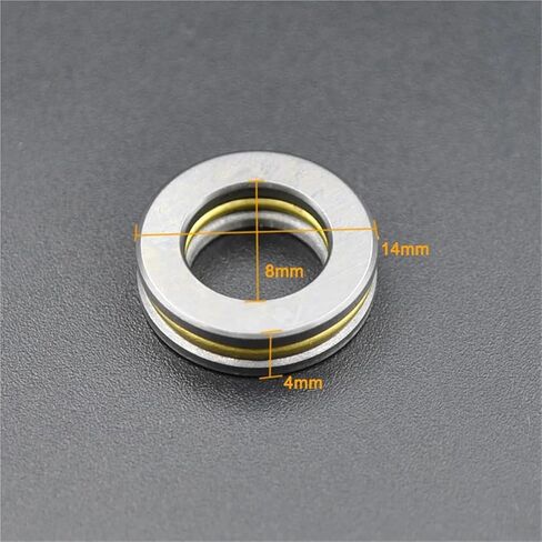 F8-14M F8 14M محمل كرة التوجه 8 * 14 * 4MM قطر داخلي 8 مم 10pcs in Kuwait