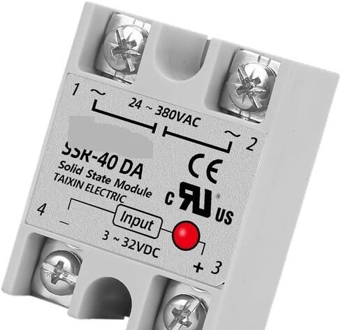 DC إلى AC SSR 40DA SSR 25DA 10DA Solid State Relay 4-32VDC INPUT 24-480VAC RELOAN SOND STOND SSSR (SSR-25DA) in Saudi Arabia