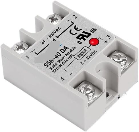DC إلى AC SSR 40DA SSR 25DA 10DA Solid State Relay 4-32VDC INPUT 24-480VAC RELOAN SOND STOND SSSR (SSR-25DA) in Saudi Arabia