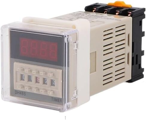 DH48S-1Z 12V 24V 110V 220V AC Digital Timer Relay On Delay 8 Pins SPDT Reset/Pause Function(AC220V) in Saudi Arabia