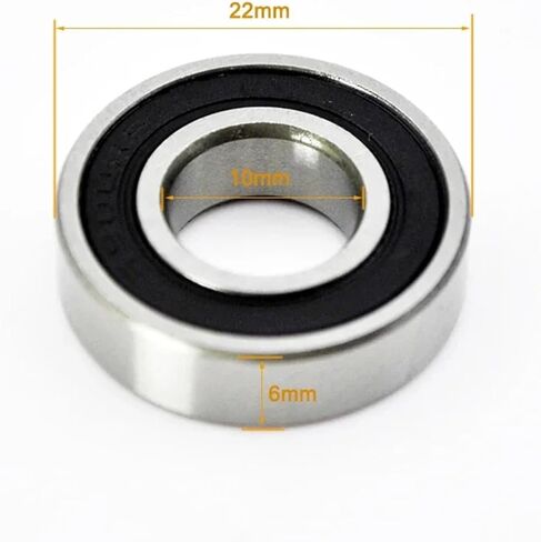 6900 6901-6905 2RS RS 6900RS 6901RS -6904RS BLALLES DEEP GROOVE BLONGS 2PCS (6901-2RS 12X24X6MM) in Kuwait