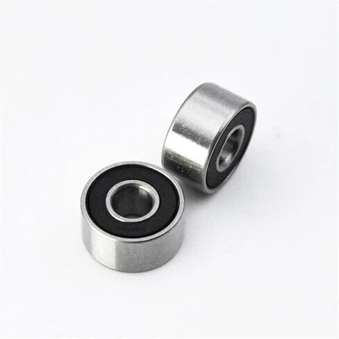 693 2RS 3 * 8 * 4mm Chrome Steel 693RS Rubber Sealed Ball Bearings 10Pcs in Saudi Arabia