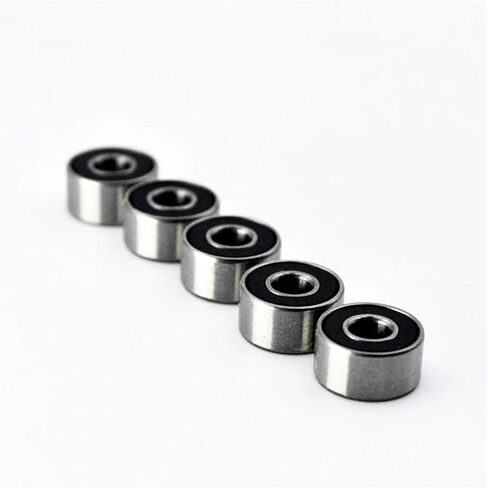 693 2RS 3 * 8 * 4mm Chrome Steel 693RS Rubber Sealed Ball Bearings 10Pcs in Saudi Arabia