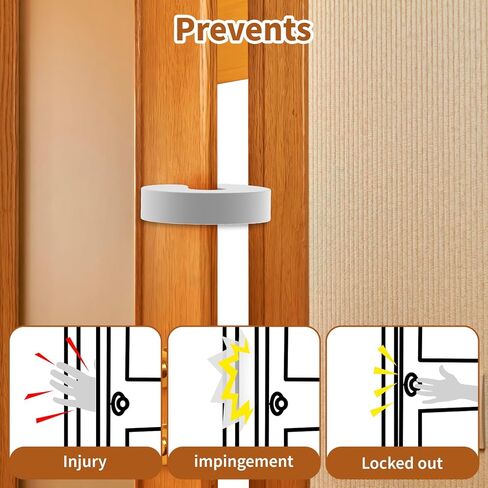 4 أجهزة كمبيوتر مضادة للبطاء سدادة سدادة ، سدادة باب إثبات الطفل ، حارس قرص باب الرغوة للأطفال السلامة والحماية يمنع إصابات الأصابع ، الأبواب المذهلة ، والطفل أو الحيوانات الأليفة مغلقة في الغرفة in Kuwait