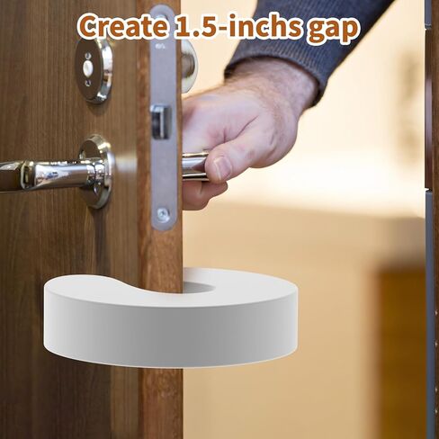 4 أجهزة كمبيوتر مضادة للبطاء سدادة سدادة ، سدادة باب إثبات الطفل ، حارس قرص باب الرغوة للأطفال السلامة والحماية يمنع إصابات الأصابع ، الأبواب المذهلة ، والطفل أو الحيوانات الأليفة مغلقة في الغرفة in Kuwait