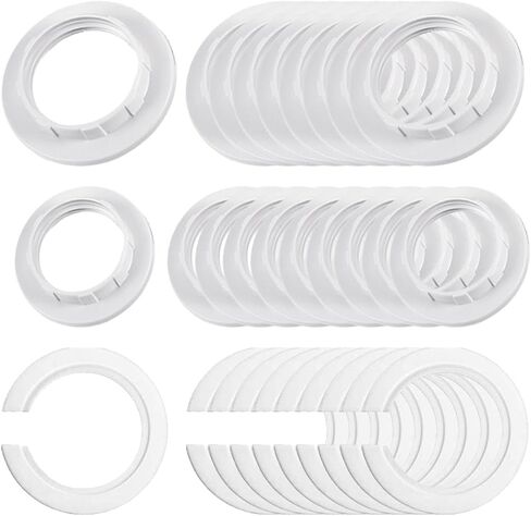 10 PCS E27 LAMP LAMP LAMP LAMPER RING SOCKER PLATE LIGHT FITTING LAMPERSADE GASHER ADAPTER مع 10 PCS E14 LAMP RING ، 10 PCS E27 TO E14 LAMP RING in Saudi Arabia