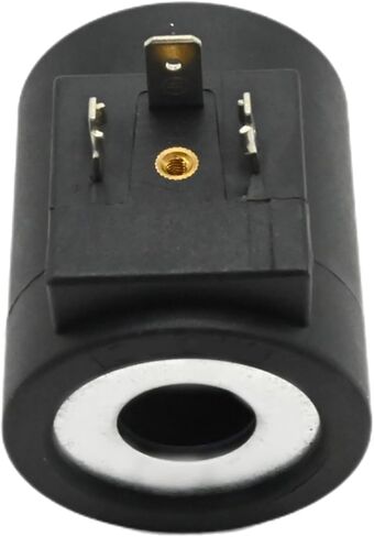 6356024 Solenoid Valve Coil with 3 Prong DIN Connector 24v DC Size 10 (5/8") in Saudi Arabia