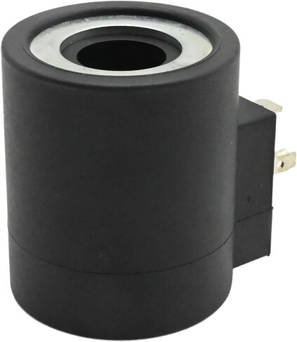 6356024 Solenoid Valve Coil with 3 Prong DIN Connector 24v DC Size 10 (5/8") in Saudi Arabia