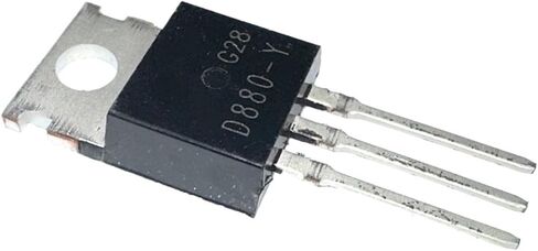 2SD880 KSD880Y TO-220 D880 KSD880-Y KSD880Y NPN Transistor 3A 60V Transistor 10pcs in Saudi Arabia
