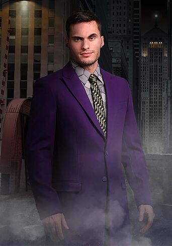FUN Suits The Joker Suit Pants (Authentic) 42 Purple in Kuwait