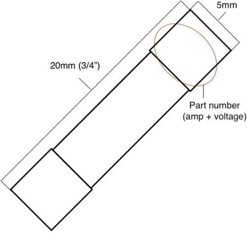 5PCS T8A H250V Fuse in Saudi Arabia