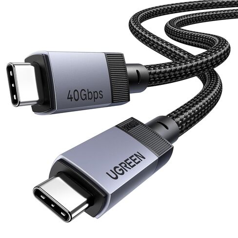 كابل Ugreen 240W USB C ، 40 جيجابت في الثانية USB C إلى USB C Cable USB4.0 GEN3 8K 60Hz PD 3.1 CABLE CABLE متوافق مع شاشات USB C ، المراكز ، الأرصفة ، MacBook Air ، iPhone 16/15 Pro Max ، Galaxy S25/S24 Ultra ، 3.3ft ، 3.3ft in Kuwait