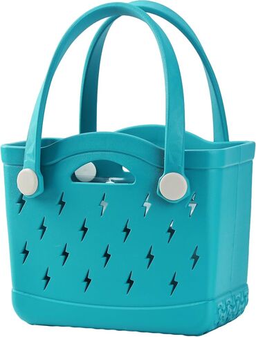 Rubber Beach Tote Bag, Waterproof Modern Design Double Handle, Small Travel Pool Swim EVA Bags in Saudi Arabia