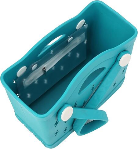Rubber Beach Tote Bag, Waterproof Modern Design Double Handle, Small Travel Pool Swim EVA Bags in Saudi Arabia