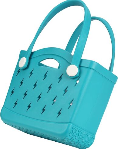 Rubber Beach Tote Bag, Waterproof Modern Design Double Handle, Small Travel Pool Swim EVA Bags in Saudi Arabia
