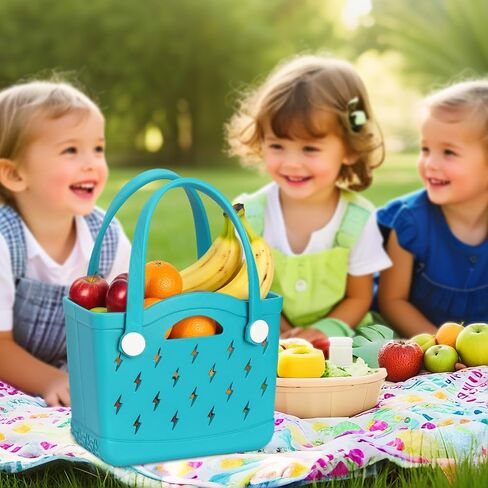 Rubber Beach Tote Bag, Waterproof Modern Design Double Handle, Small Travel Pool Swim EVA Bags in Saudi Arabia