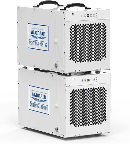 AlorAir 3-Pack MERV-10 مرشح لمزيل الرطوبة للمنزل بأكمله Sentinel HDi100، HDi120 in Kuwait