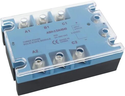 TSR-40DA ثلاث مراحل DC إلى AC 40A 90-480VAC ترحيل الحالة الصلبة/SSR ASH-3 DA4840 in Saudi Arabia